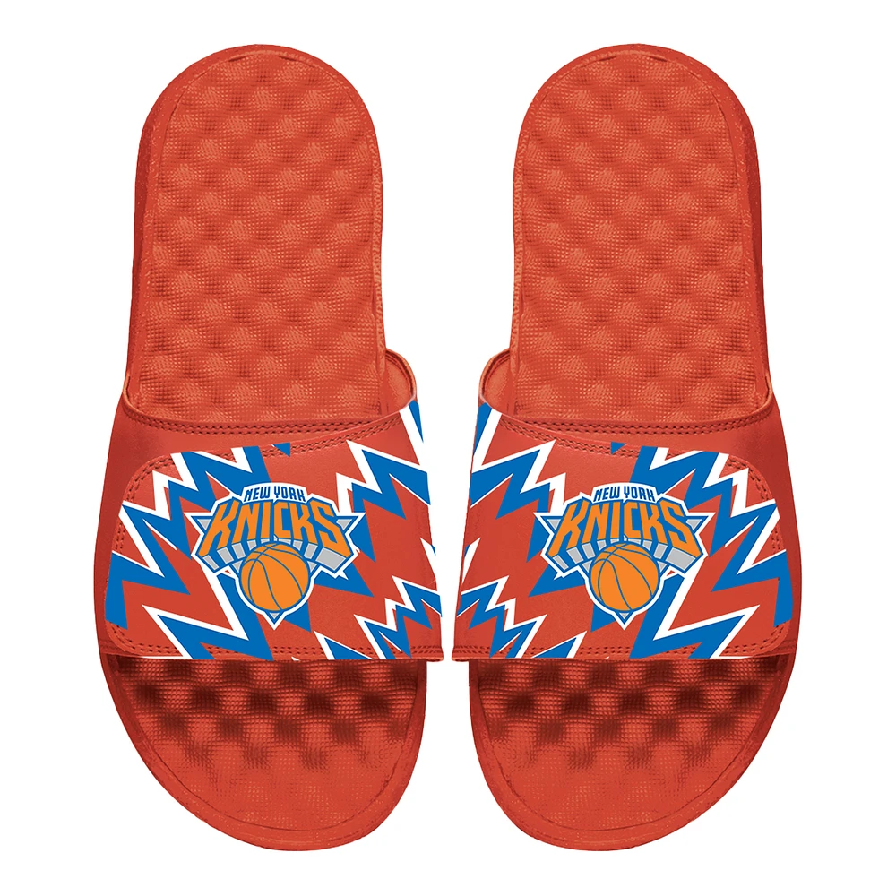 ISlide Orange New York Knicks High Energy Slide Sandals