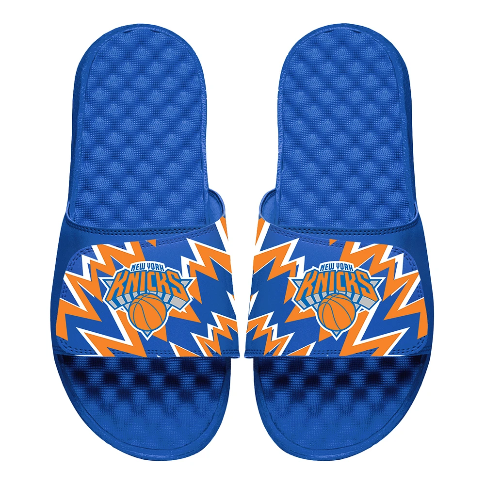 ISlide Royal New York Knicks High Energy Slide Sandals