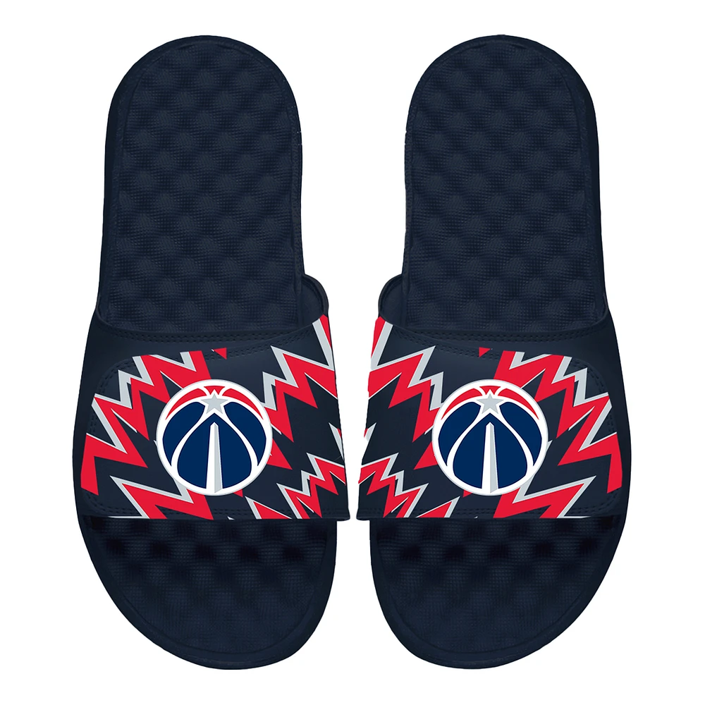 ISlide Navy Washington Wizards High Energy Slide Sandals