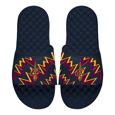Youth ISlide Black Cleveland Cavaliers High Energy Slide Sandals
