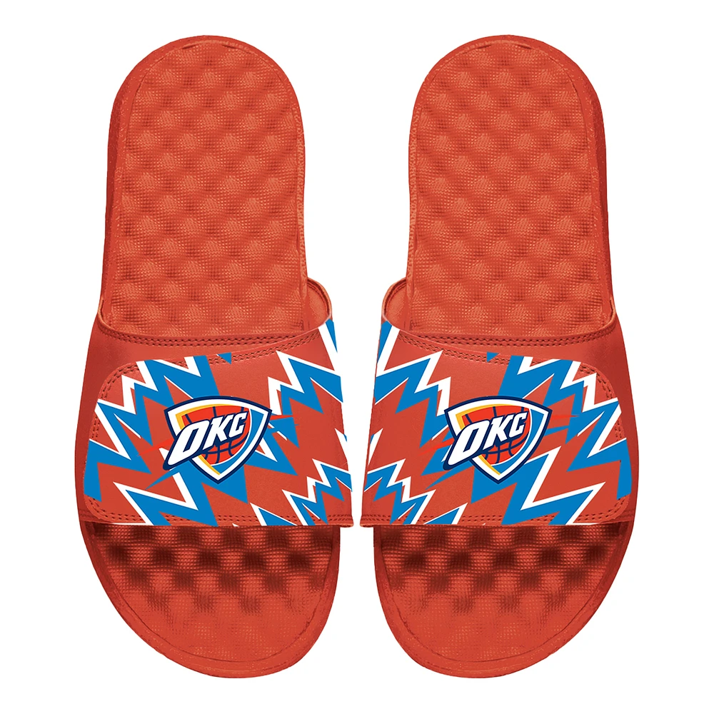 Youth ISlide Orange Oklahoma City Thunder High Energy Slide Sandals