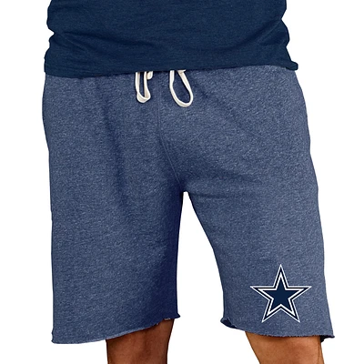 Men's Concepts Sport Navy Dallas Cowboys Mainstream Terry Shorts