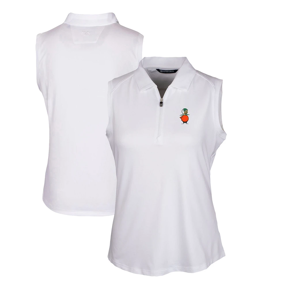 Women's Cutter & Buck UCF Knights Forge Stretch Sleeveless Polo