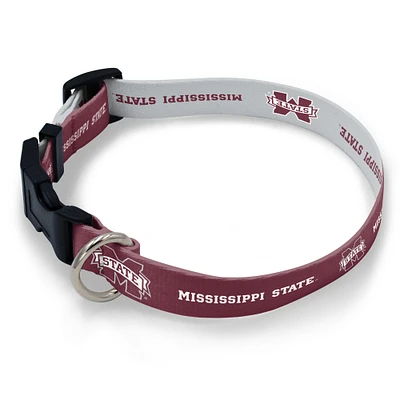 WinCraft Mississippi State Bulldogs Adjustable Pet Collar