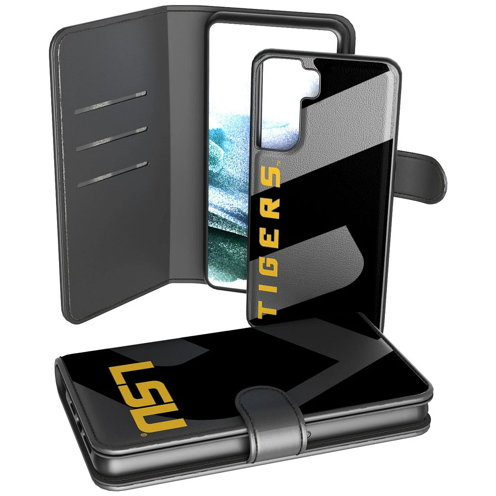 LSU Tigers Samsung Galaxy Mono Tilt Wallet Case