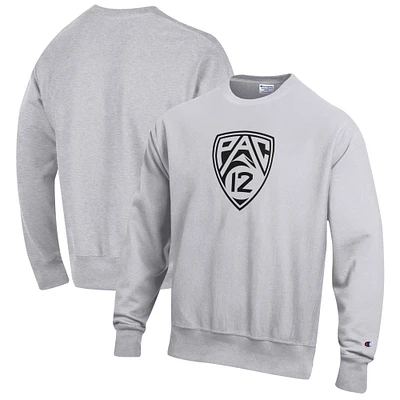 Men's Champion Gray Pac-12 Gear Conference Pullover Sweatshirt