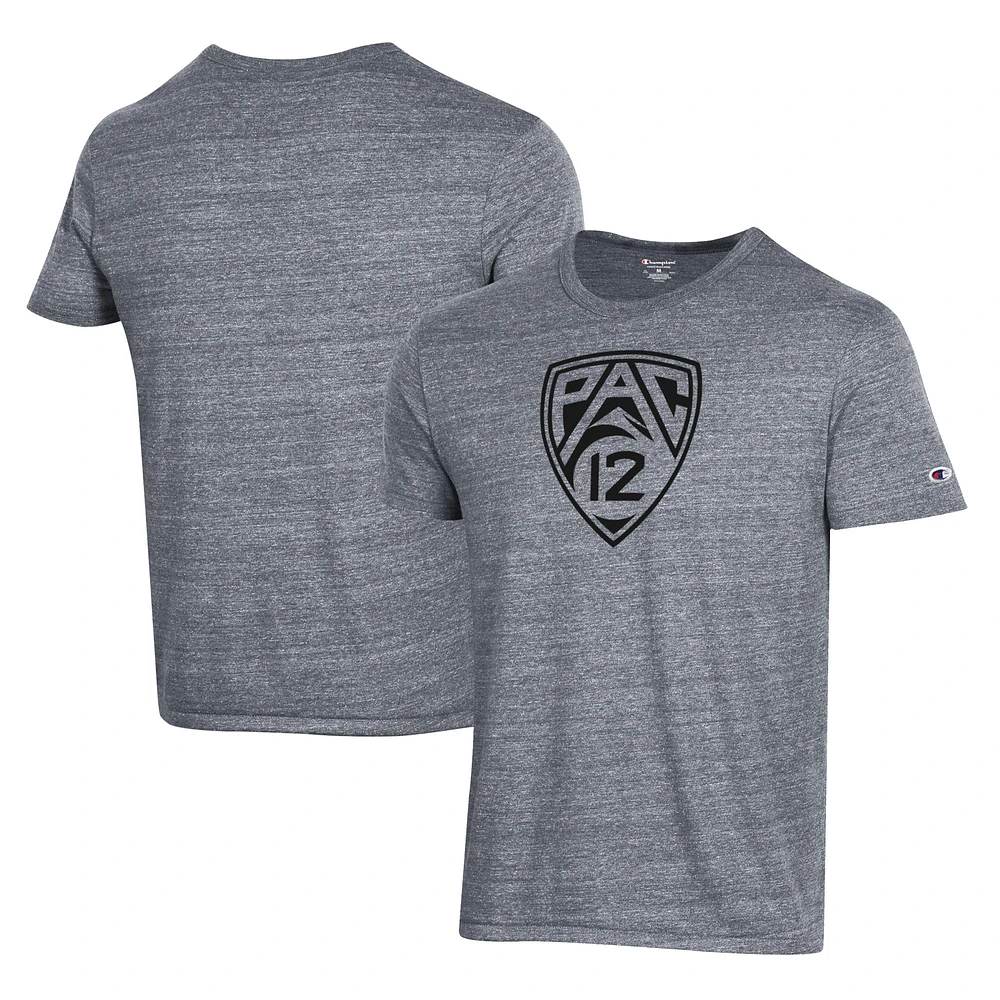 Men's Champion Gray Pac-12 Gear Conference Ultimate Triblend T-Shirt