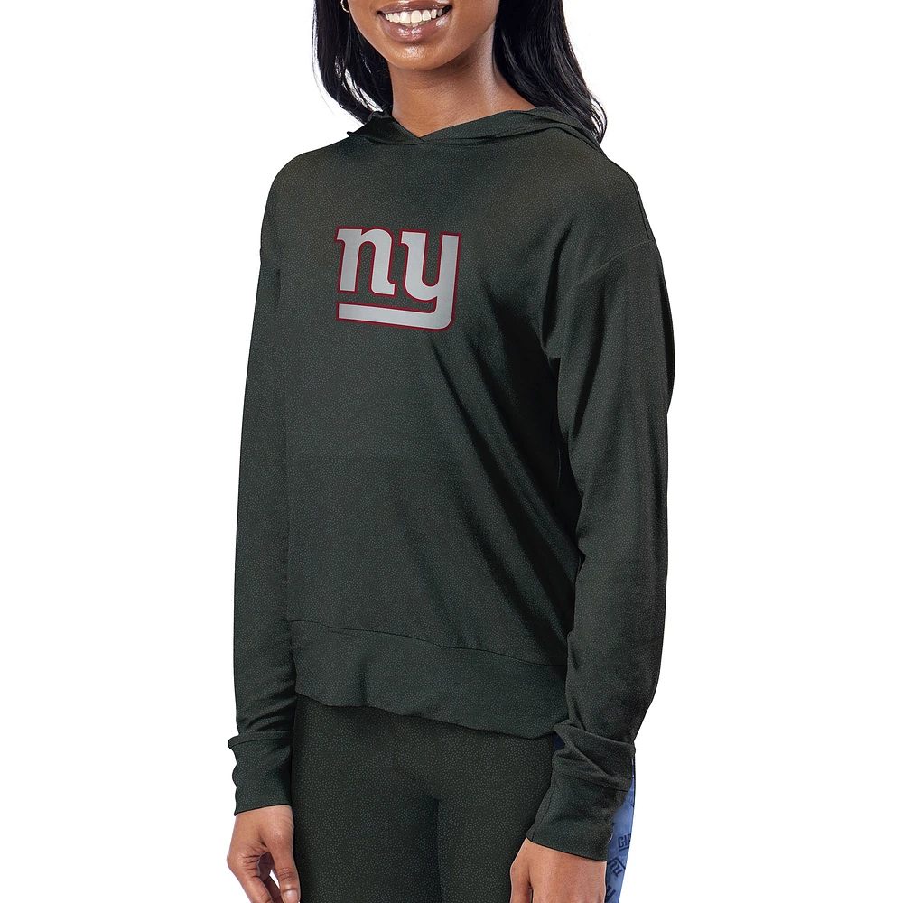 Women's Certo Charcoal New York Giants Pullover Hoodie
