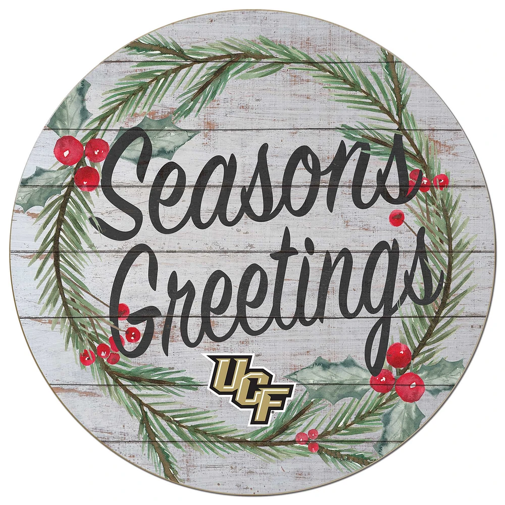 UCF Knights 20'' x 20'' Season's Greetings Circle