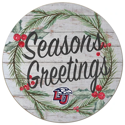 Liberty Flames 20'' x 20'' Season's Greetings Circle