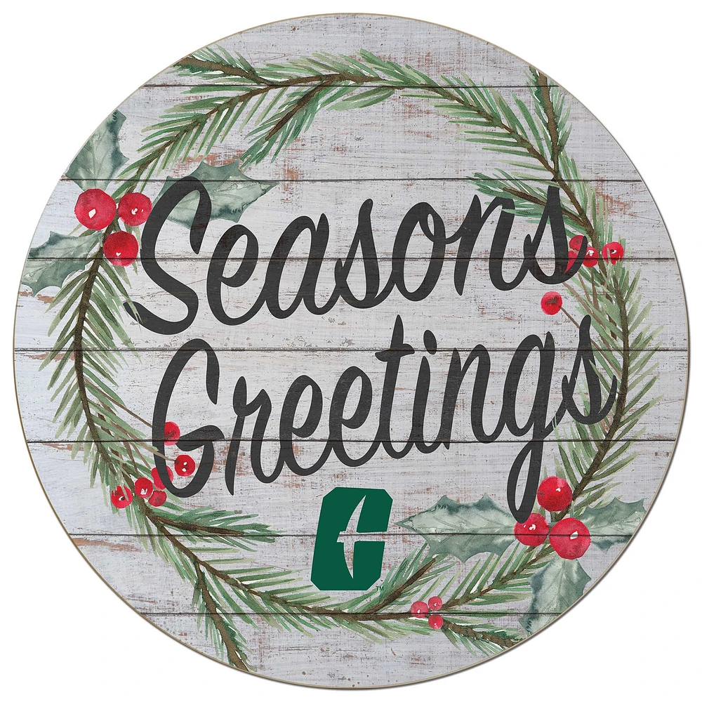 Charlotte 49ers 20'' x 20'' Season's Greetings Circle