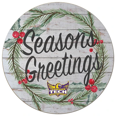 Tennessee Tech Golden Eagles 20'' x 20'' Season's Greetings Circle