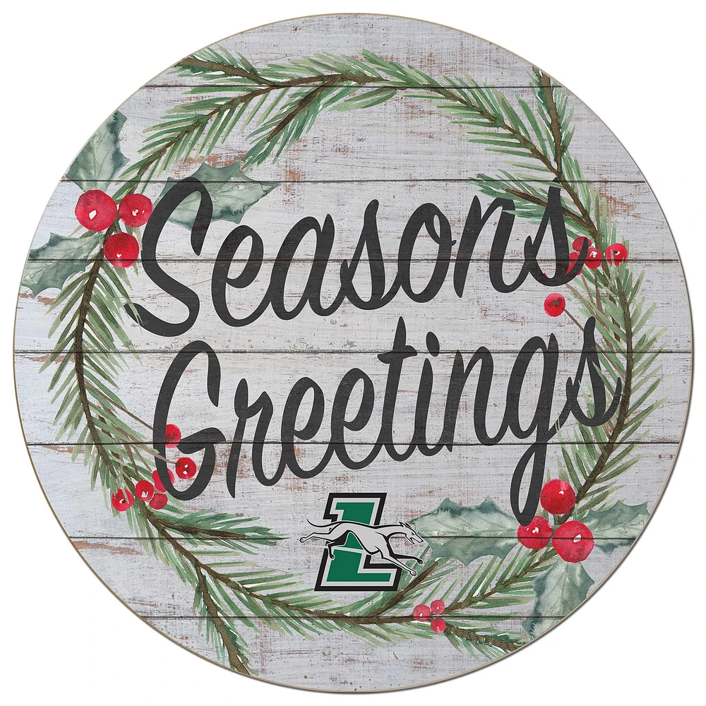 Loyola Greyhounds 20'' x 20'' Season's Greetings Circle