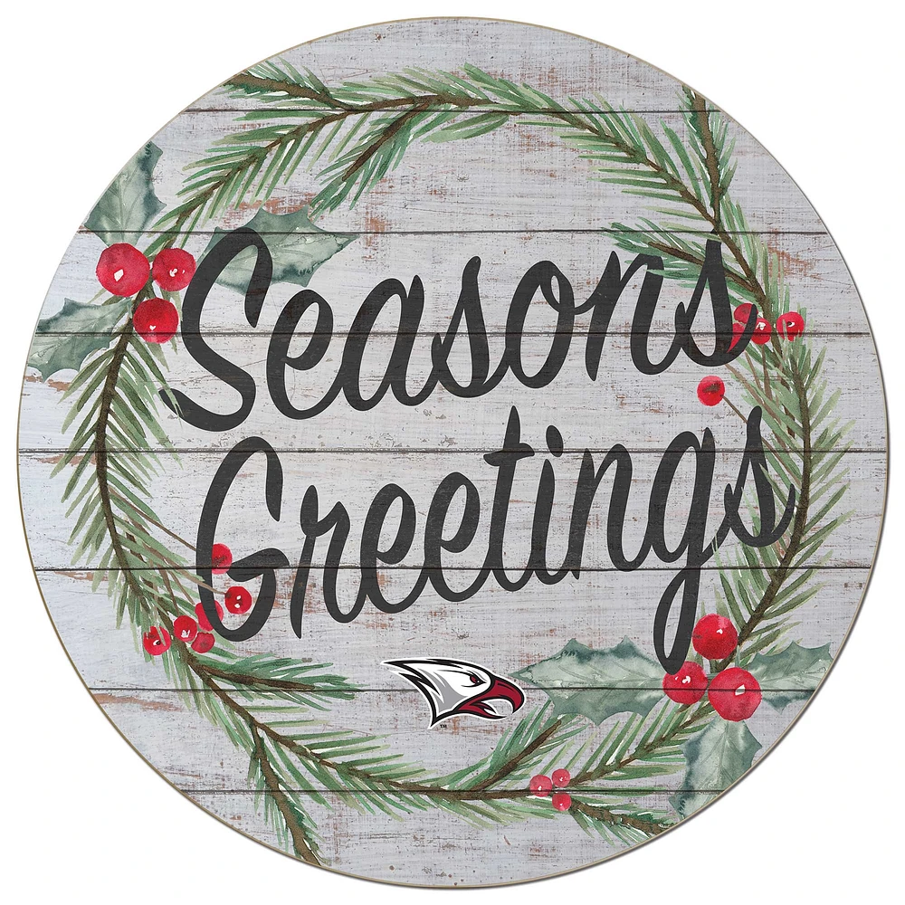 North Carolina Central Eagles 20'' x 20'' Season's Greetings Circle