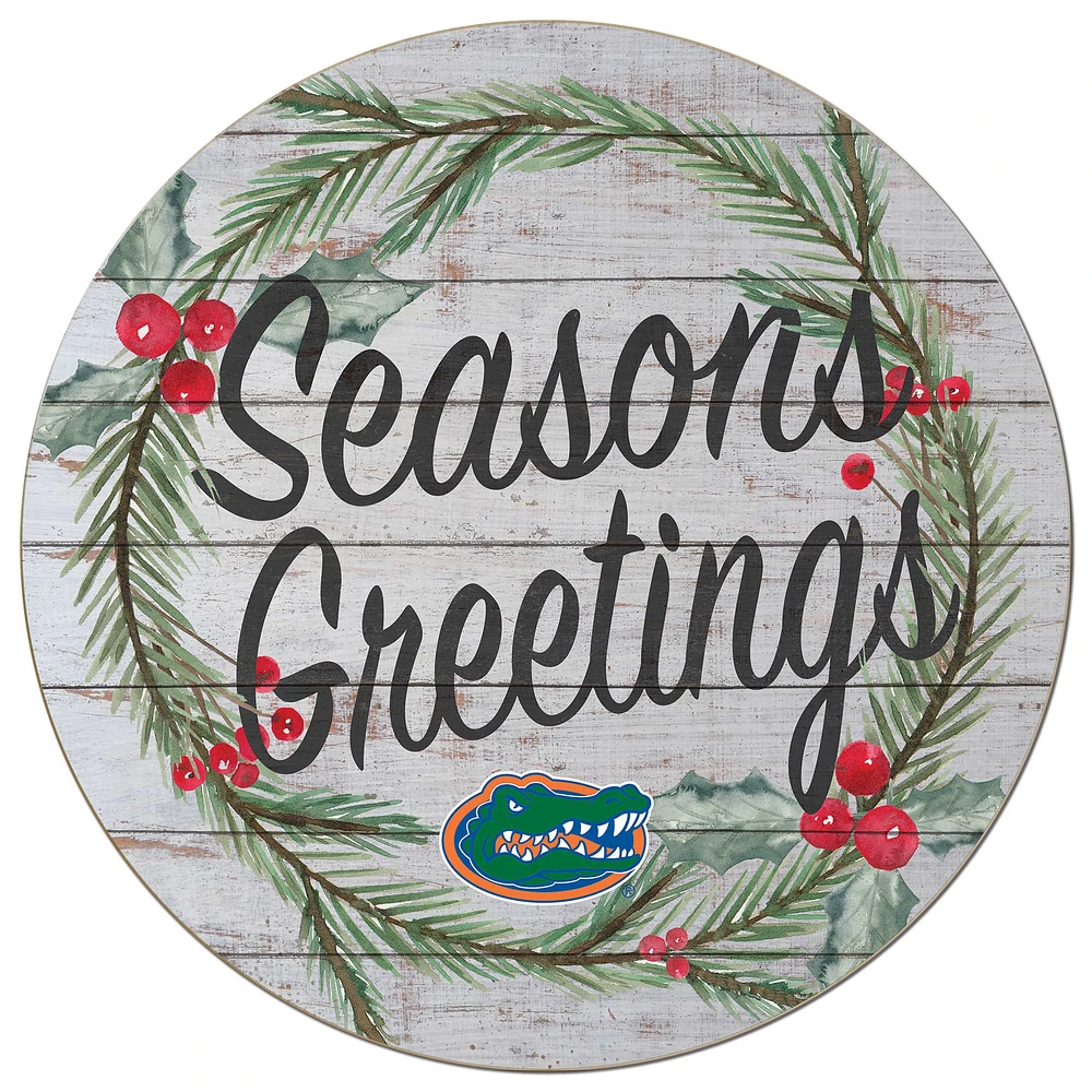 Florida Gators 20'' x 20'' Season's Greetings Circle
