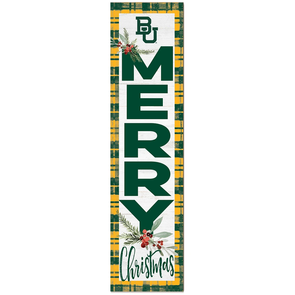 Baylor Bears 12'' x 48'' Outdoor Christmas Leaner