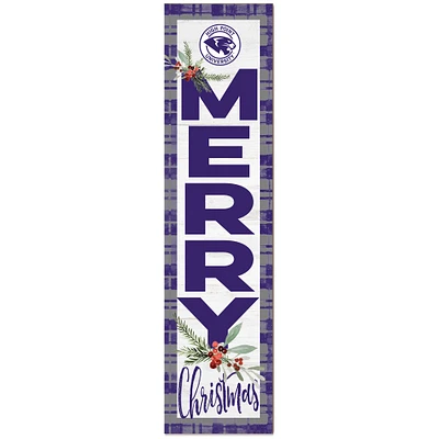 High Point Panthers 12'' x 48'' Outdoor Christmas Leaner