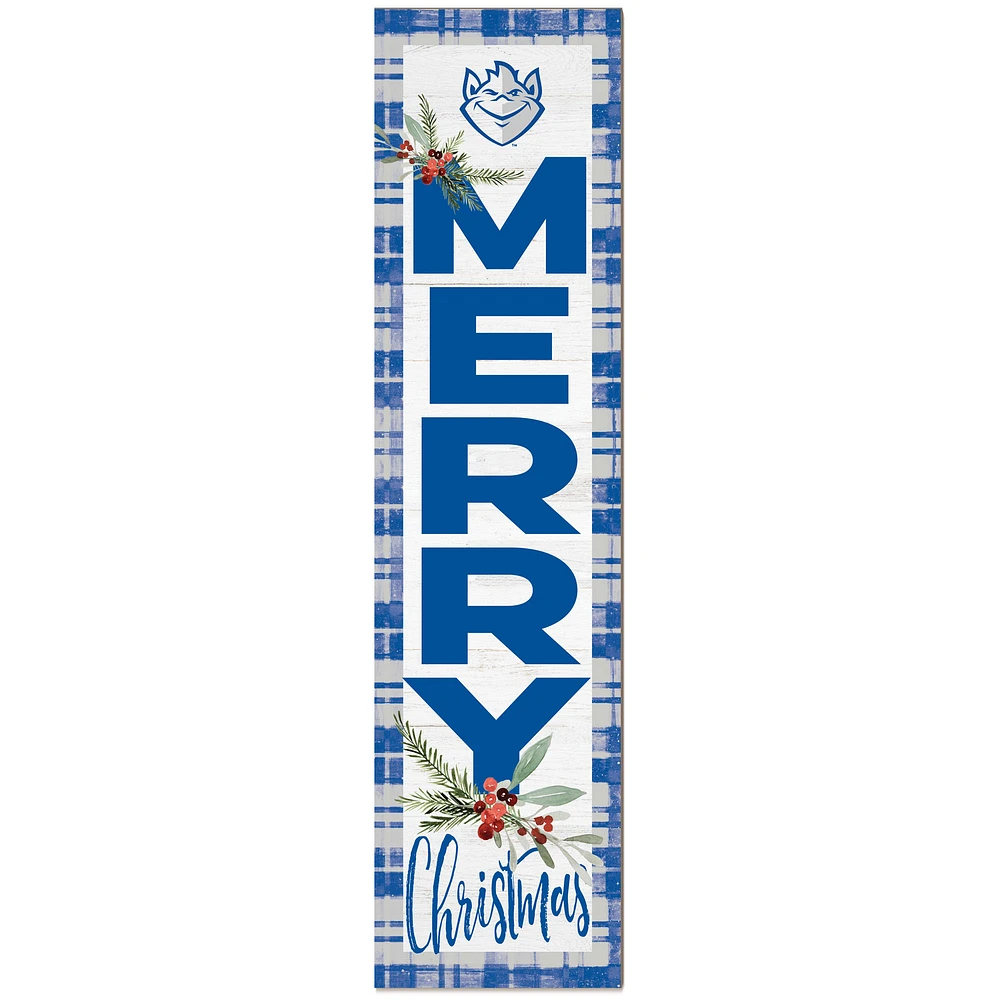 Saint Louis Billikens 12'' x 48'' Outdoor Christmas Leaner