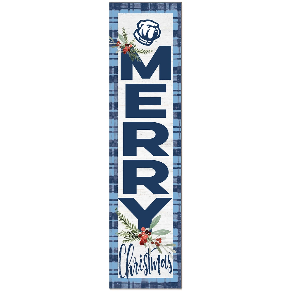 Citadel Bulldogs 12'' x 48'' Outdoor Christmas Leaner