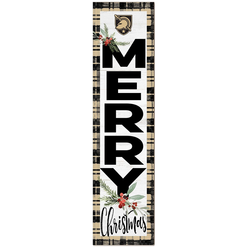 Army Black Knights 12'' x 48'' Outdoor Christmas Leaner