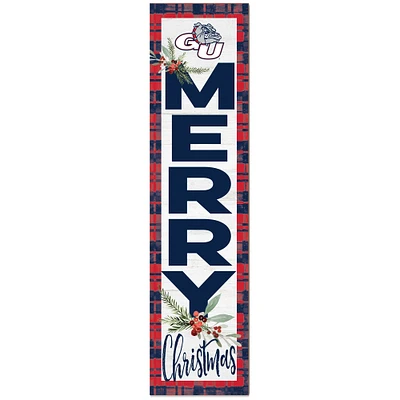 Gonzaga Bulldogs 12'' x 48'' Outdoor Christmas Leaner