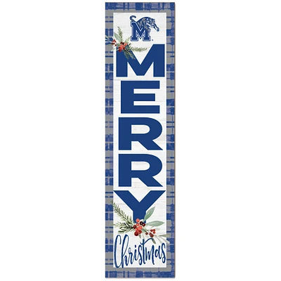 Memphis Tigers 12'' x 48'' Outdoor Christmas Leaner