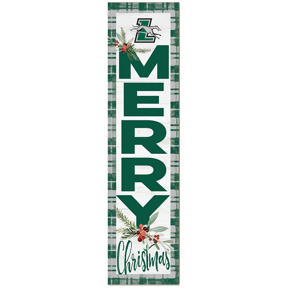Loyola Greyhounds 12'' x 48'' Outdoor Christmas Leaner