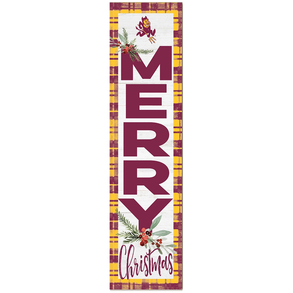 Arizona State Sun Devils 12'' x 48'' Outdoor Christmas Leaner