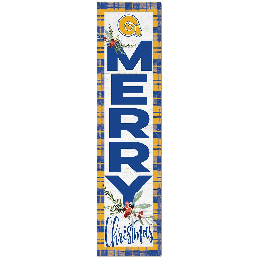 Albany State Golden Rams 12'' x 48'' Outdoor Christmas Leaner