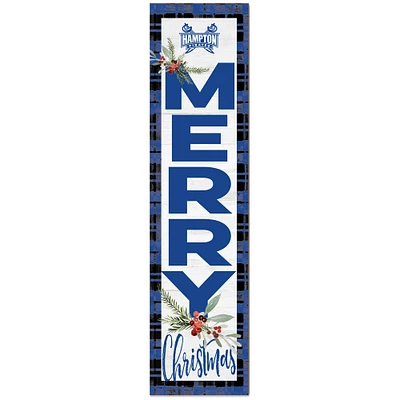 Hampton Pirates 12'' x 48'' Outdoor Christmas Leaner