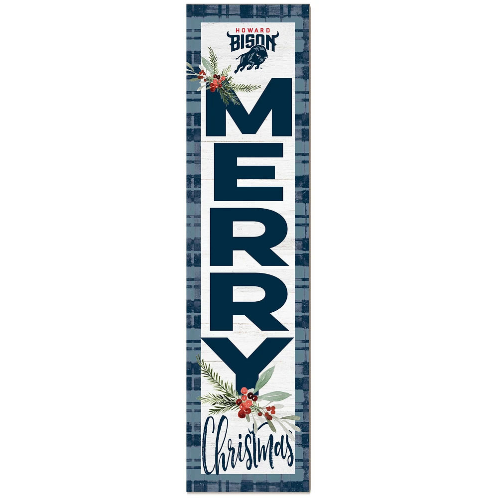 Howard Bison 12'' x 48'' Outdoor Christmas Leaner