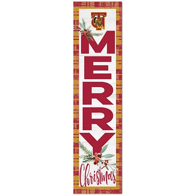 Tuskegee Golden Tigers 12'' x 48'' Outdoor Christmas Leaner