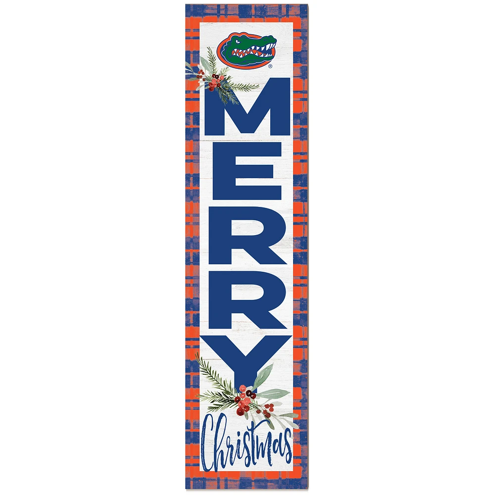 Florida Gators 12'' x 48'' Outdoor Christmas Leaner