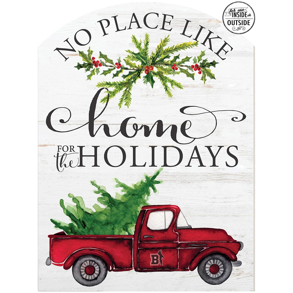 Brown Bears 16'' x 22'' Holiday Marquee Sign