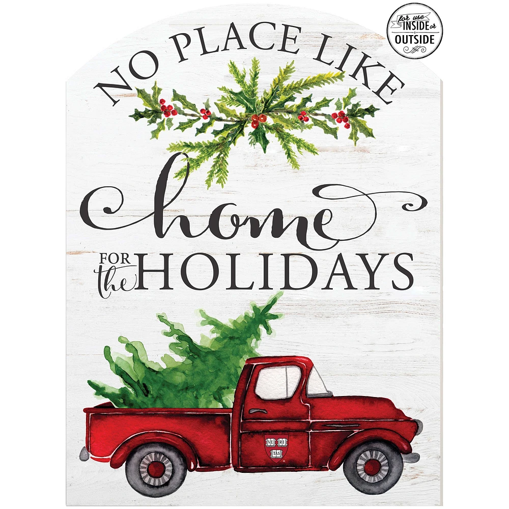 Harvard Crimson 16'' x 22'' Holiday Marquee Sign