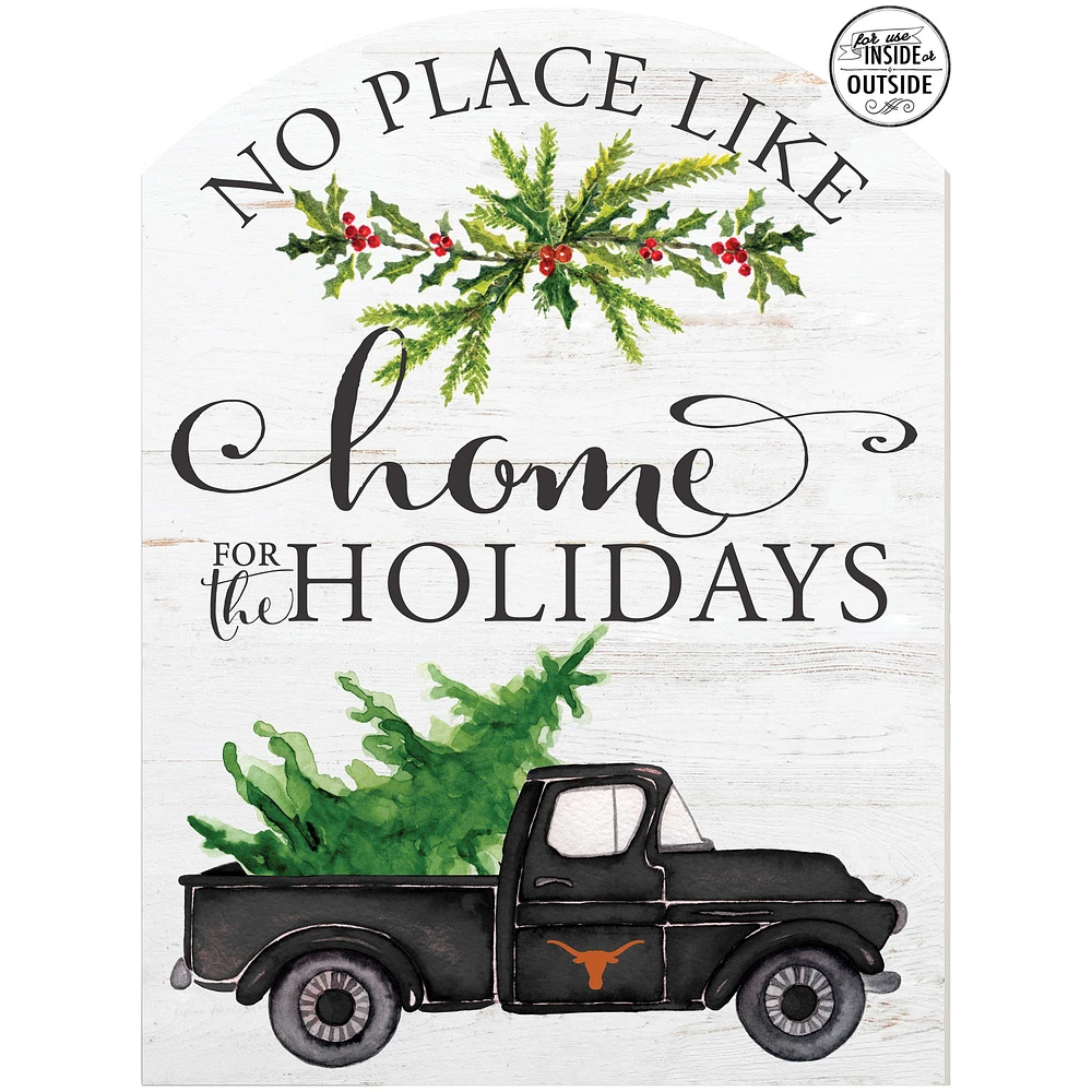 Texas Longhorns 16'' x 22'' Holiday Marquee Sign
