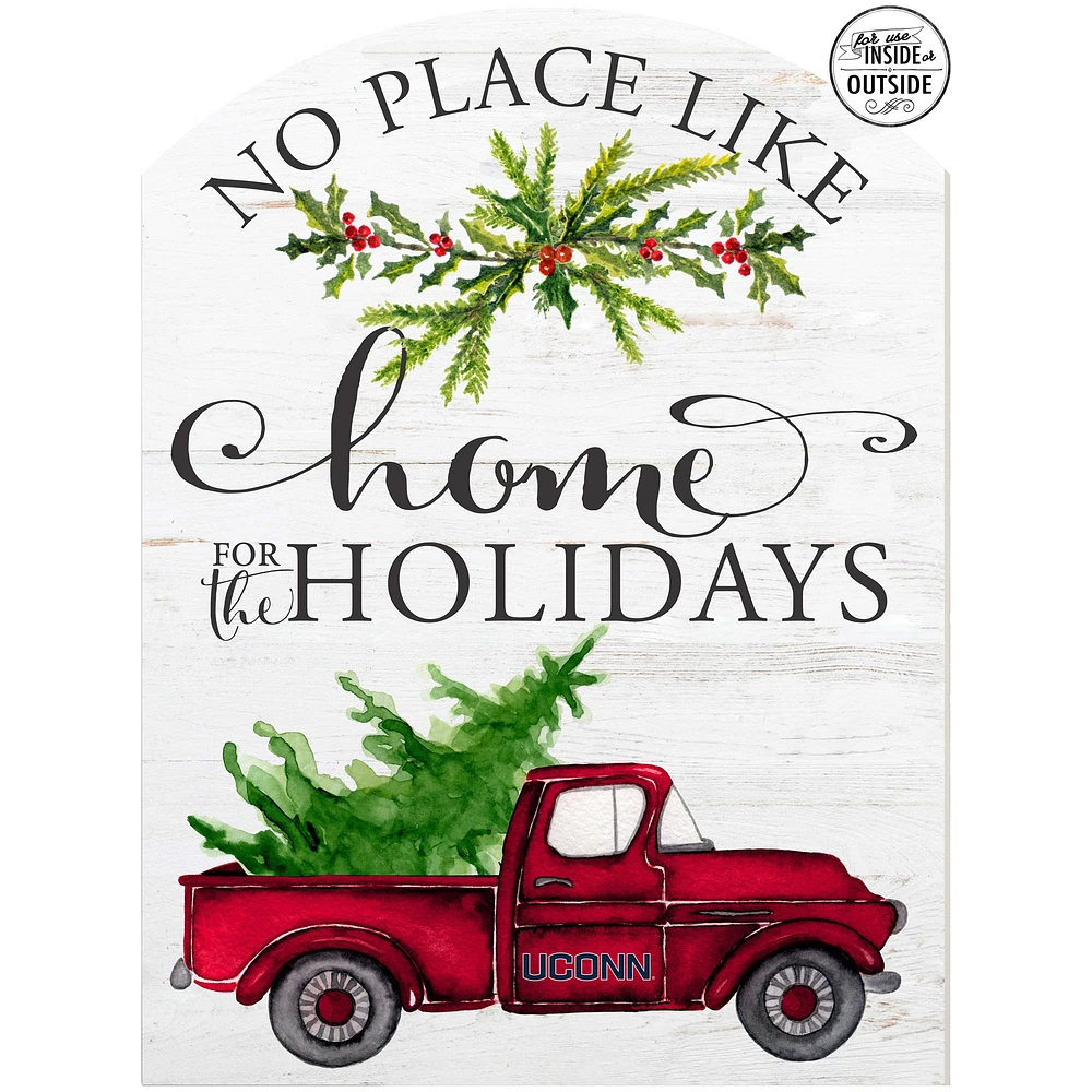 UConn Huskies 16'' x 22'' Holiday Marquee Sign
