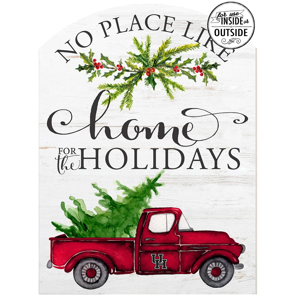 Houston Cougars 16'' x 22'' Holiday Marquee Sign