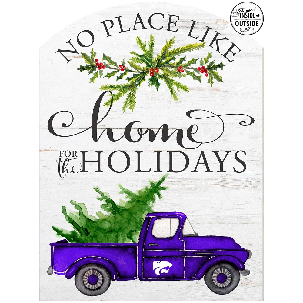 Kansas State Wildcats 16'' x 22'' Holiday Marquee Sign