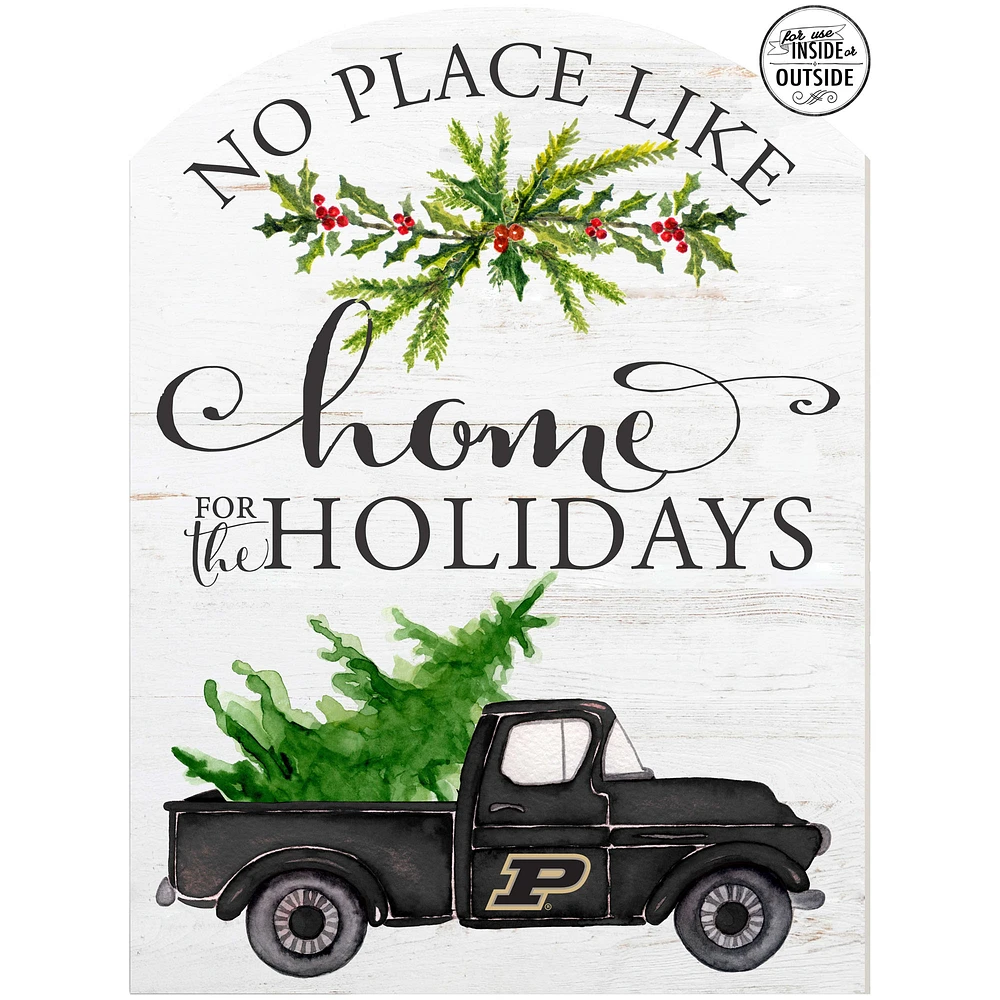 Purdue Boilermakers 16'' x 22'' Holiday Marquee Sign