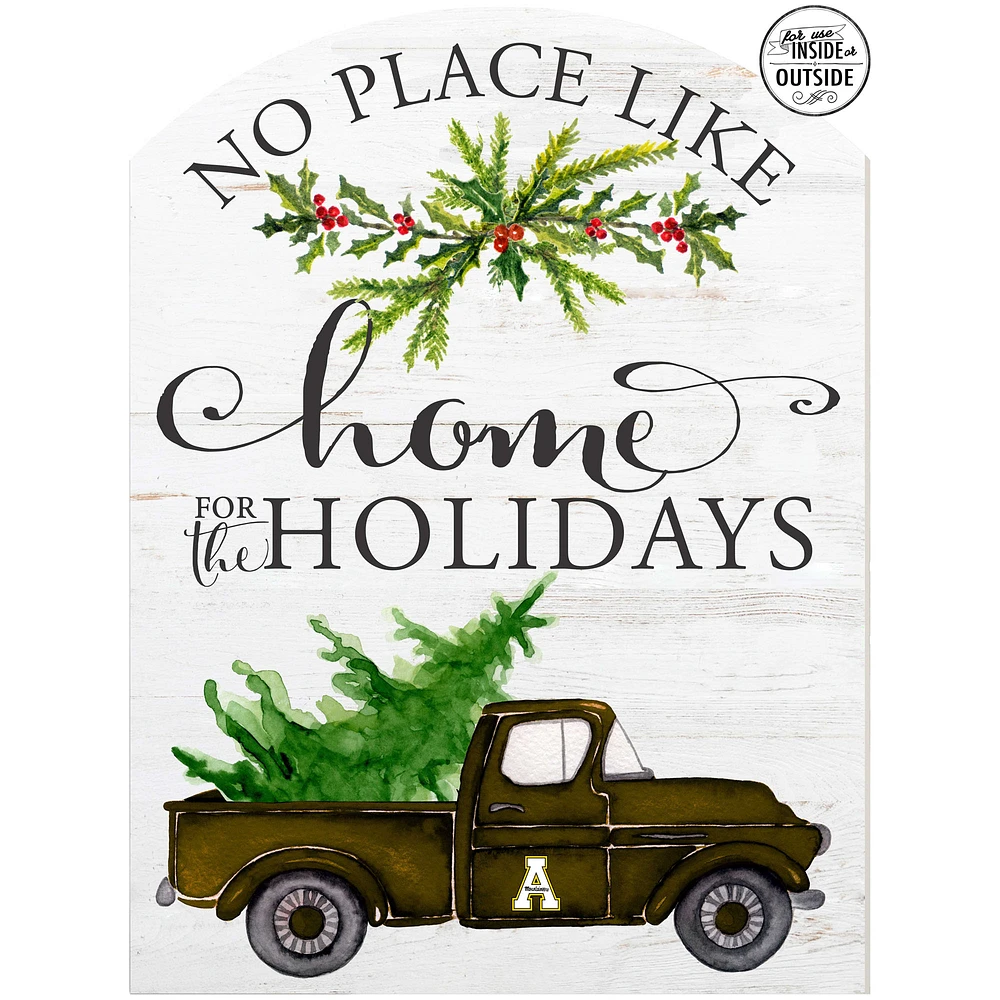 Appalachian State Mountaineers 16'' x 22'' Holiday Marquee Sign