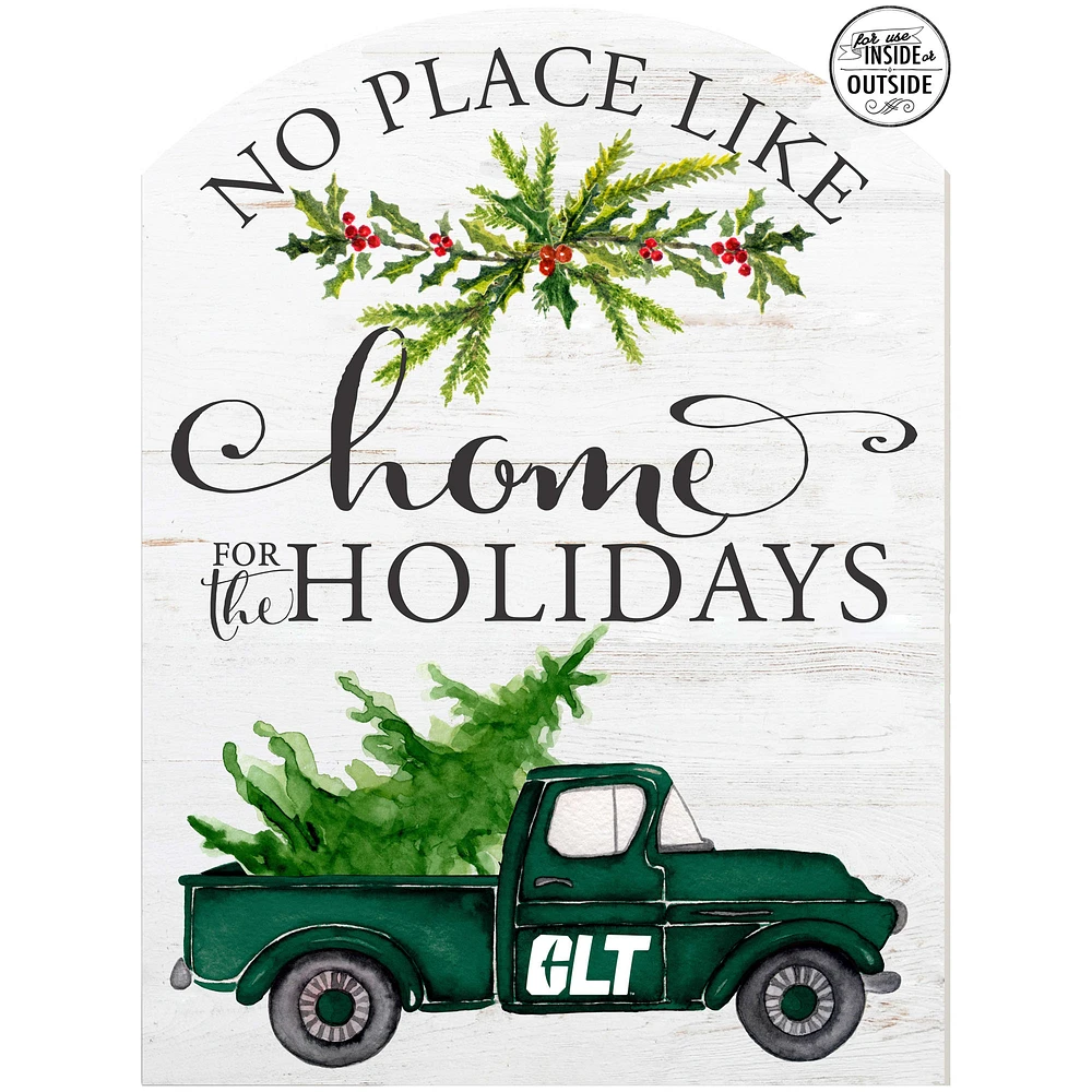 Charlotte 49ers 16'' x 22'' Holiday Marquee Sign