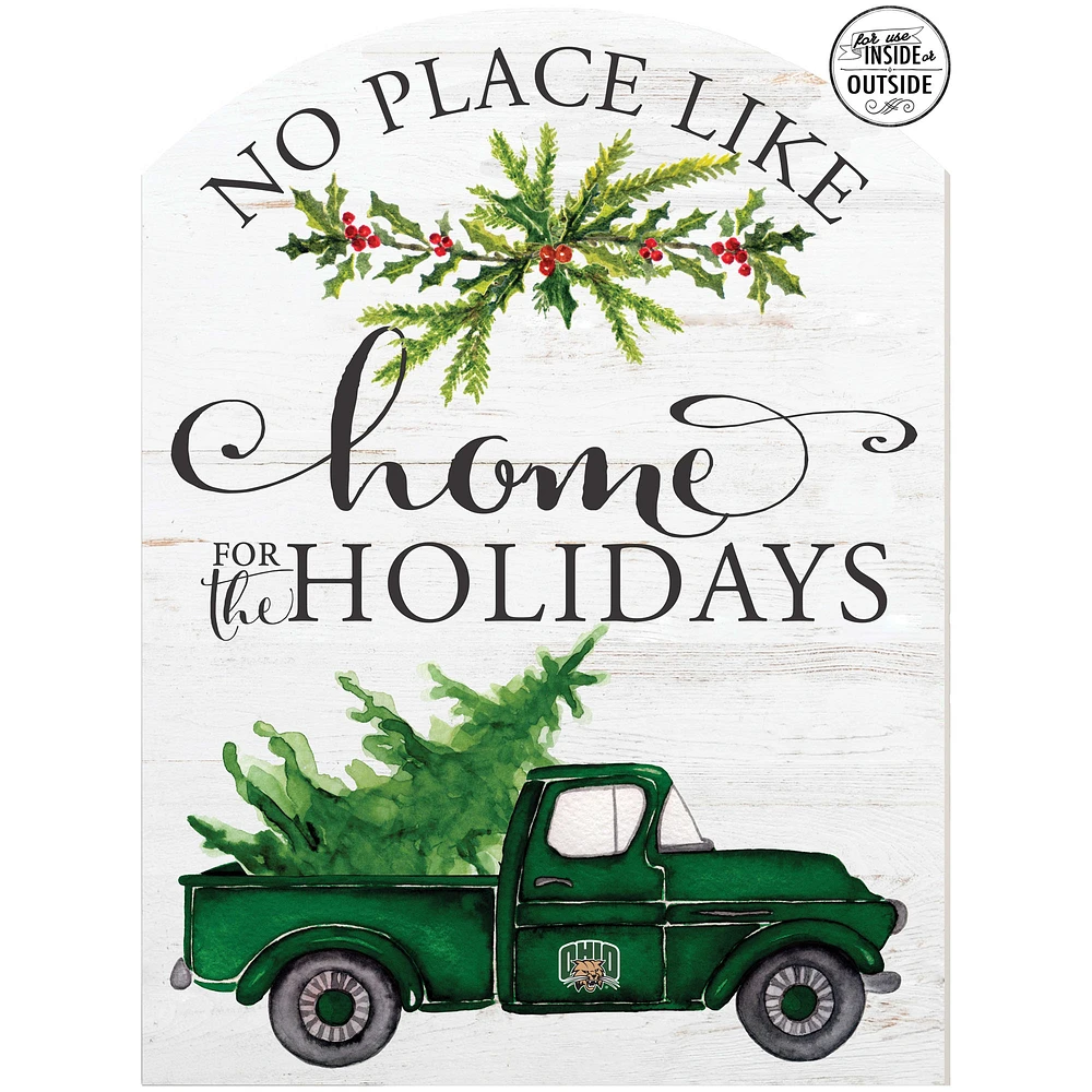 Ohio Bobcats 16'' x 22'' Holiday Marquee Sign