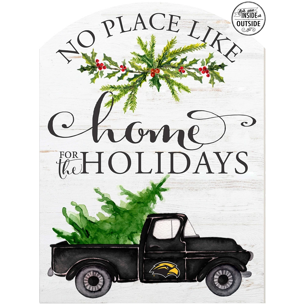 Southern Miss Golden Eagles 16'' x 22'' Holiday Marquee Sign