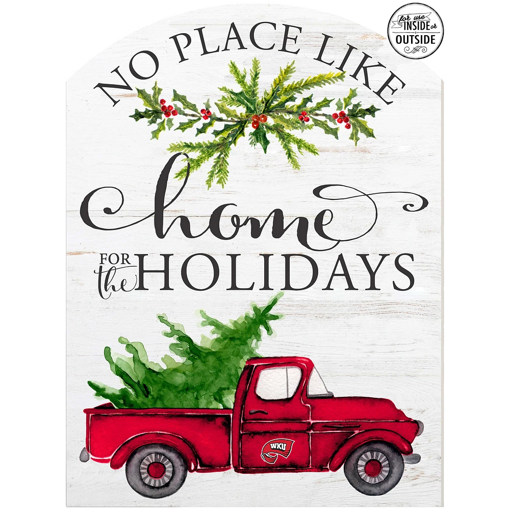 Western Kentucky Hilltoppers 16'' x 22'' Holiday Marquee Sign