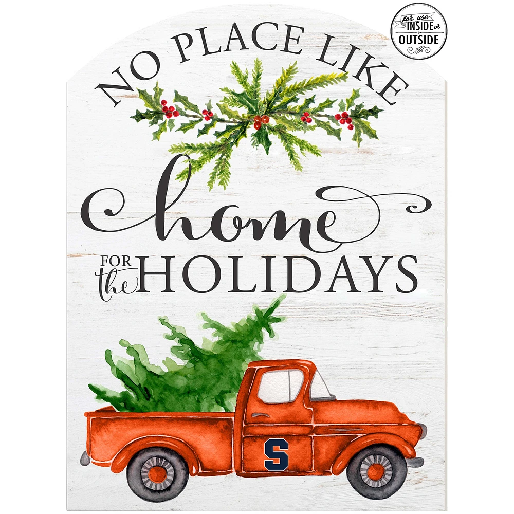 Syracuse Orange 16'' x 22'' Holiday Marquee Sign