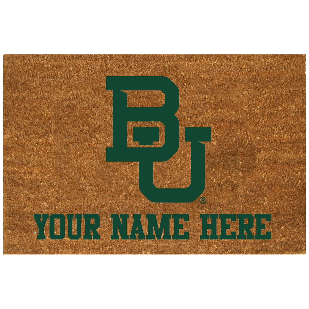 Baylor Bears 23'' x 35'' Personalized Door Mat