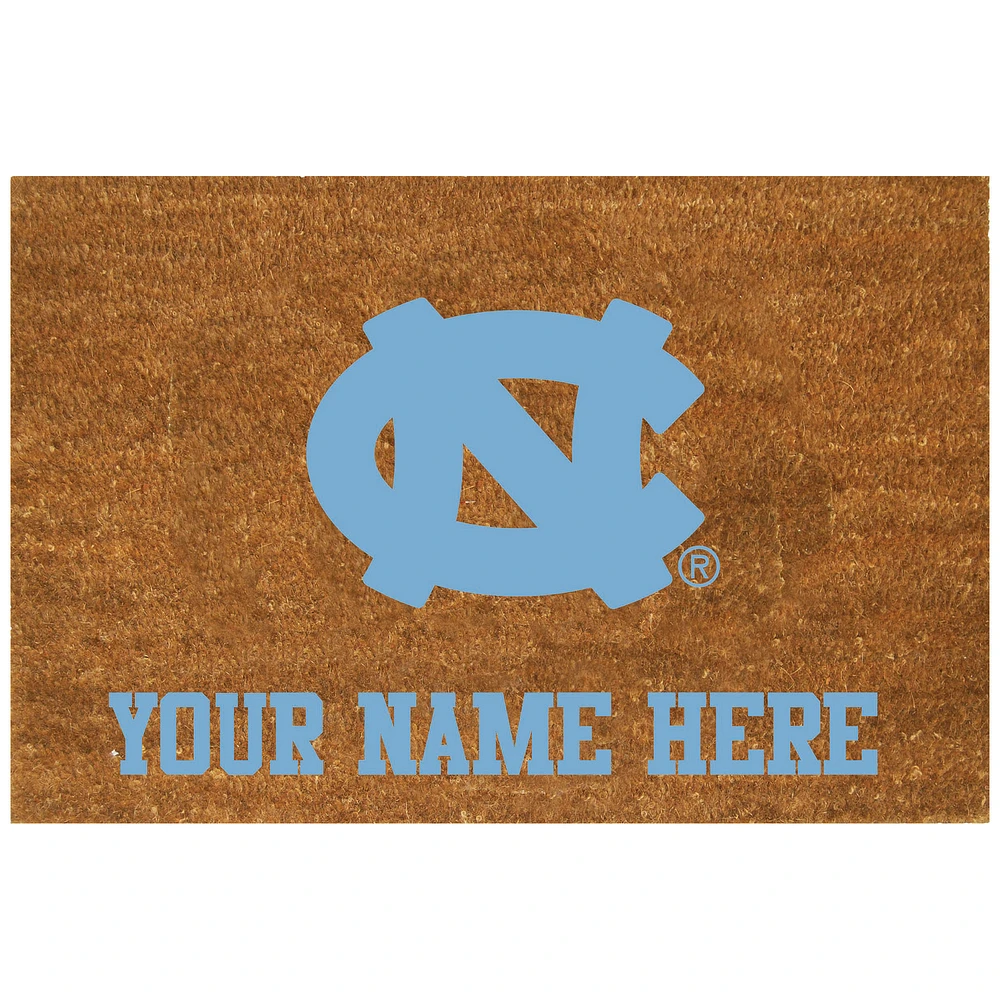 North Carolina Tar Heels 23'' x 35'' Personalized Door Mat