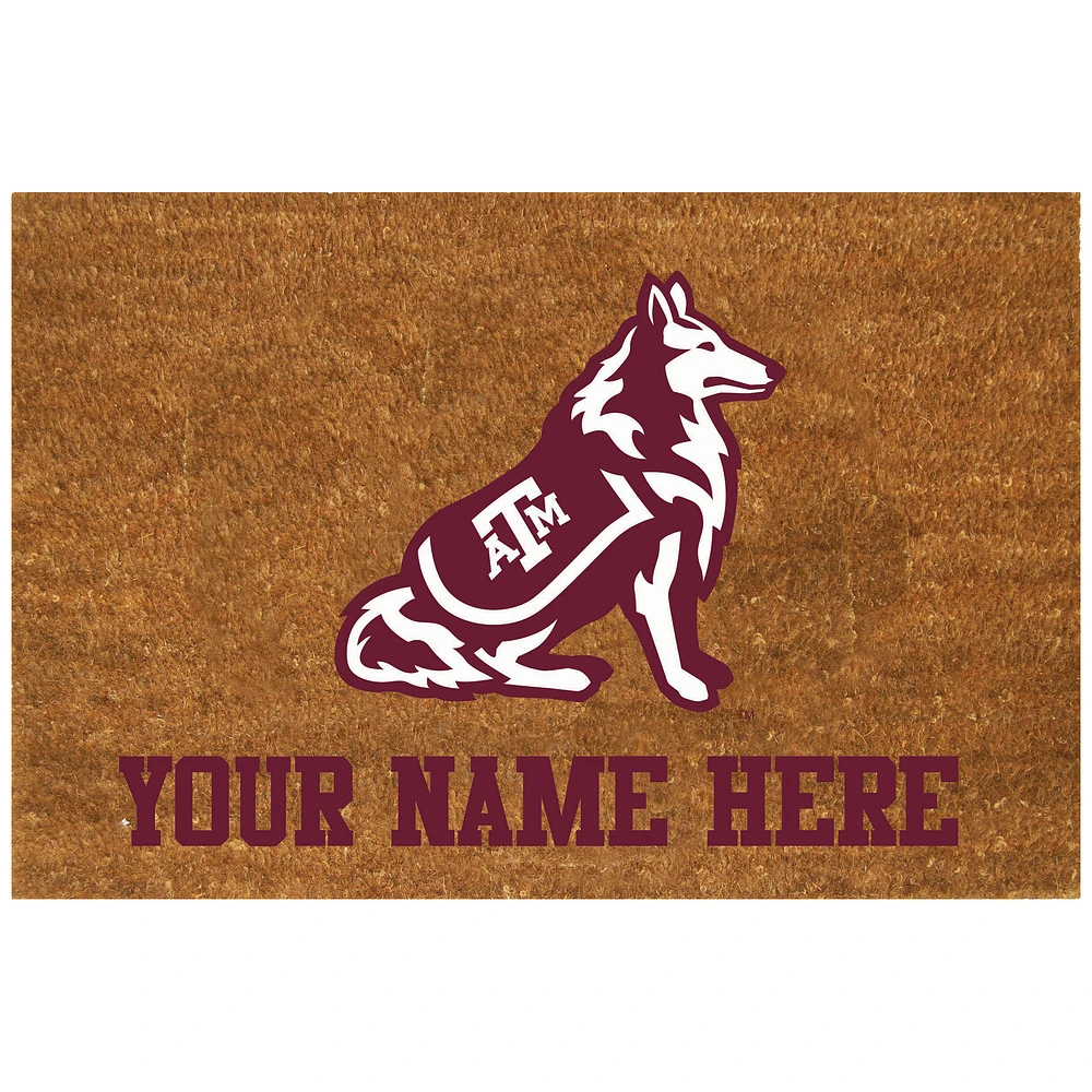 Texas A&M Aggies 23'' x 35'' Personalized Door Mat