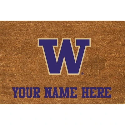 Washington Huskies 23'' x 35'' Personalized Door Mat
